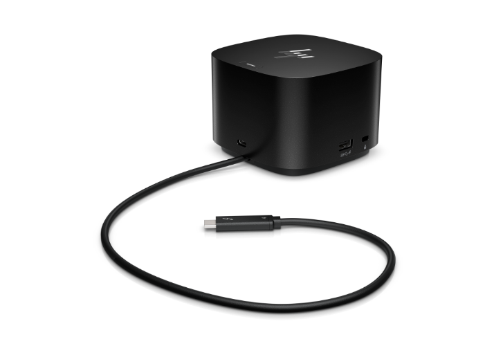 HP Thunderbolt Dock 120W G4 product. HP Thunderbolt Dock 120W G4 product.